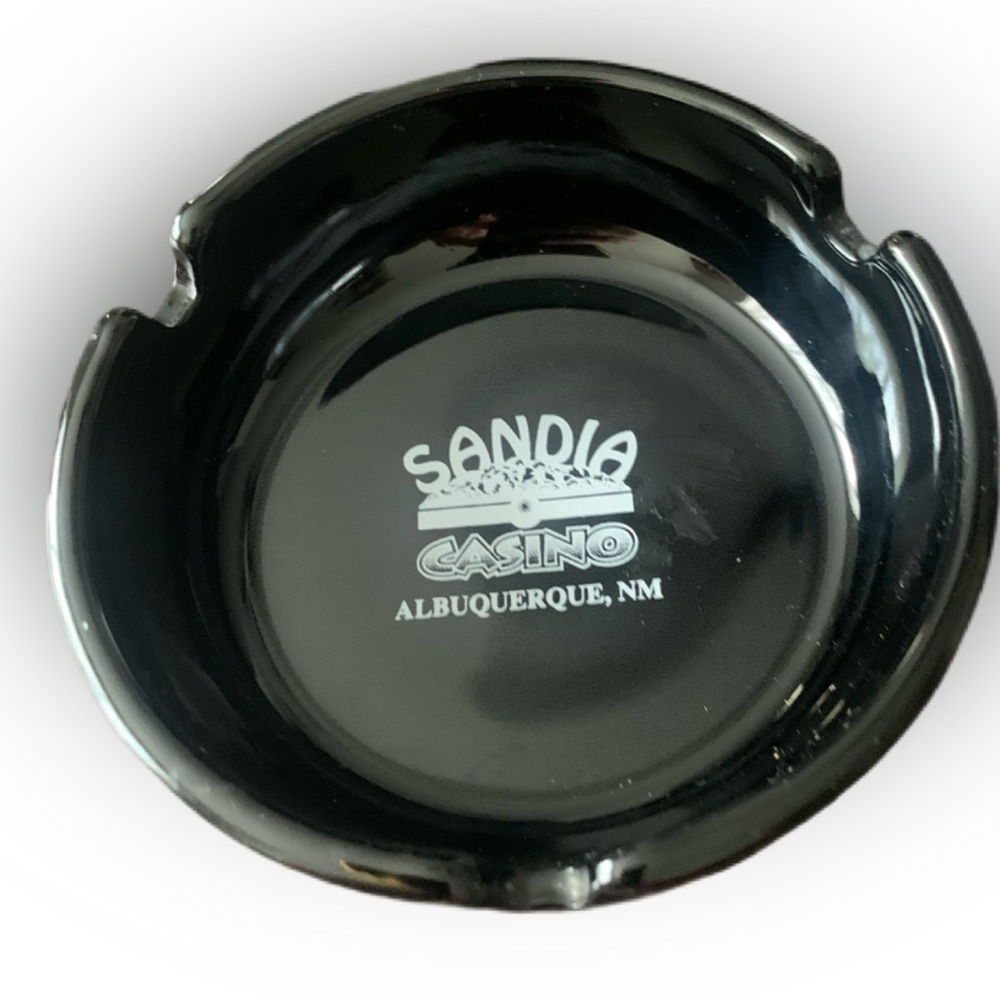 Vintage Sandia Casino Albuquerque New Mexico Ashtray Ash Tray History Retro